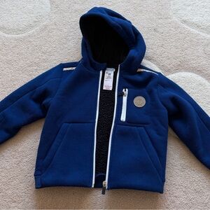 Jacadi Navy Blue Hooded Sweatshirt